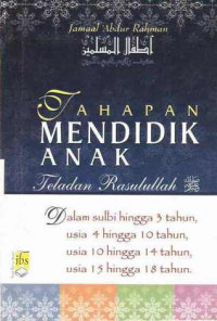 Tahapan Mendidik Anak Teladan Rasulullah Saw.